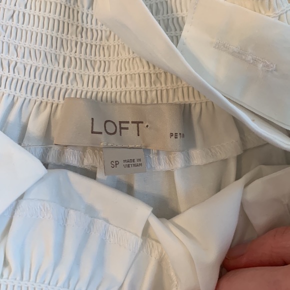 Loft white cold shoulder top - Picture 7 of 7